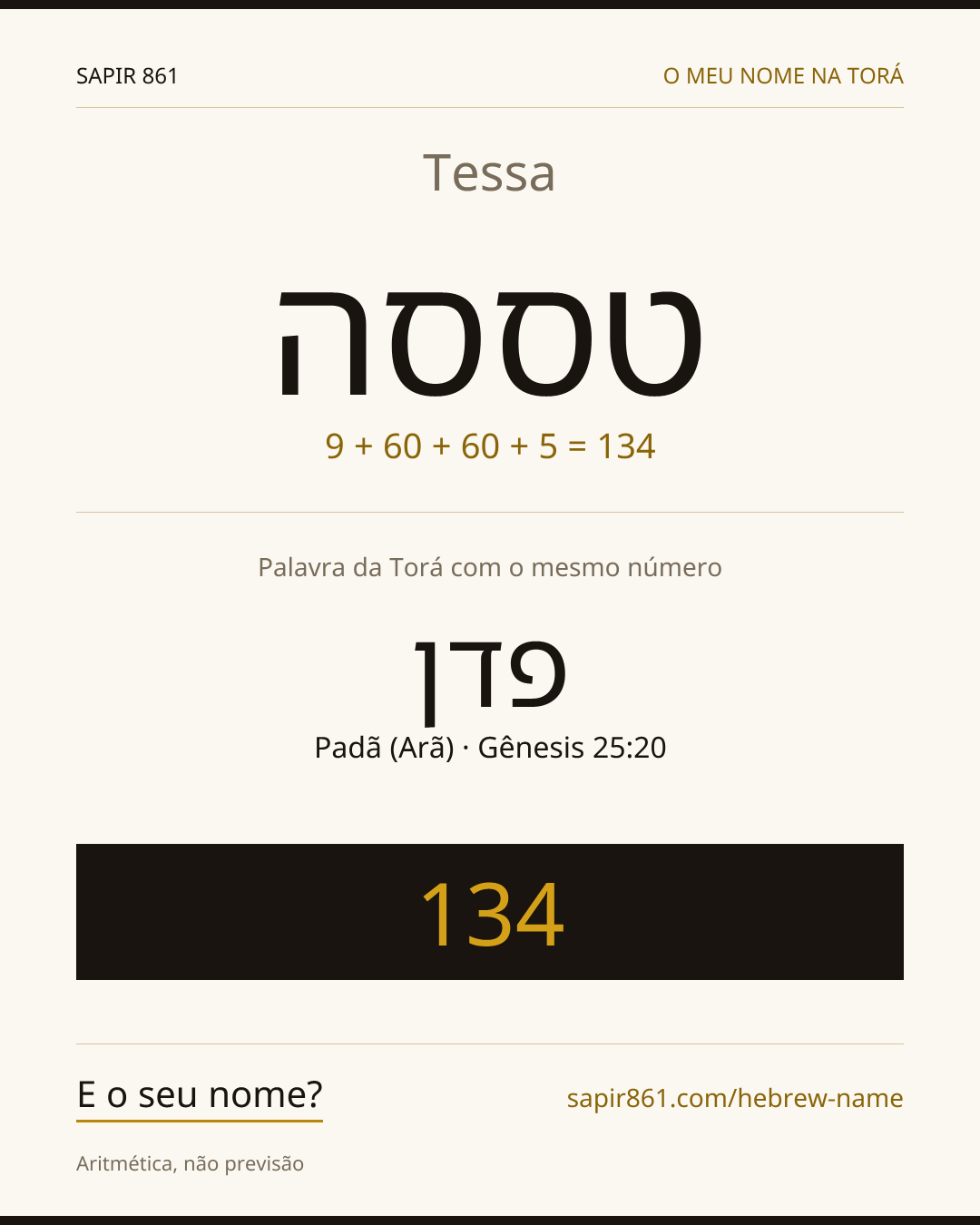 Tessa — טססה