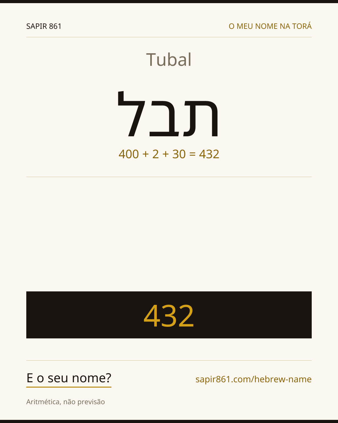 Tubal — תבל