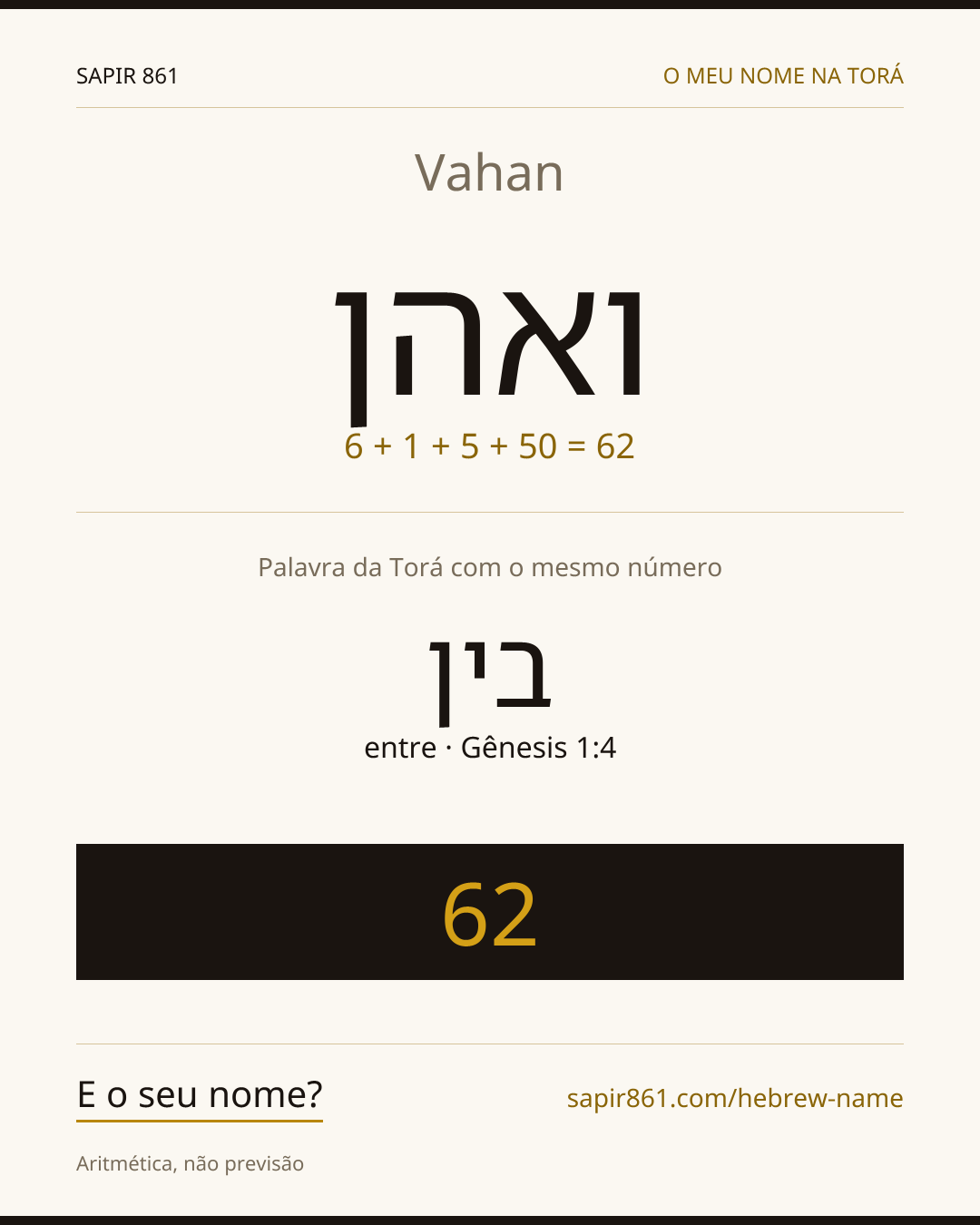 Vahan — ואהן