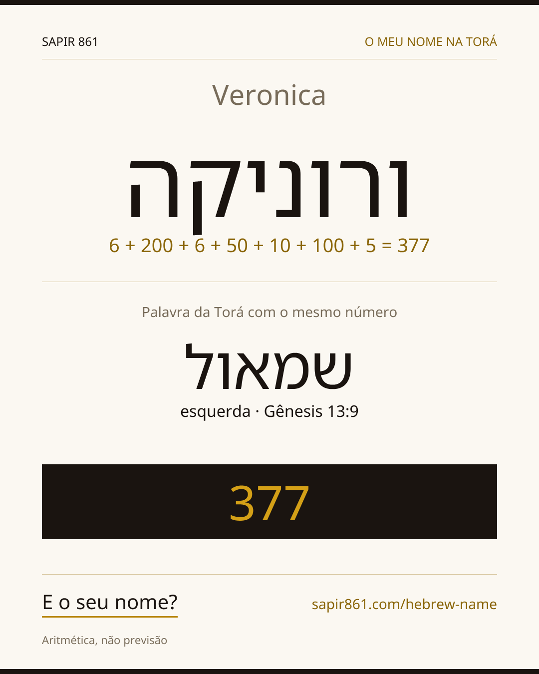Veronica — ורוניקה