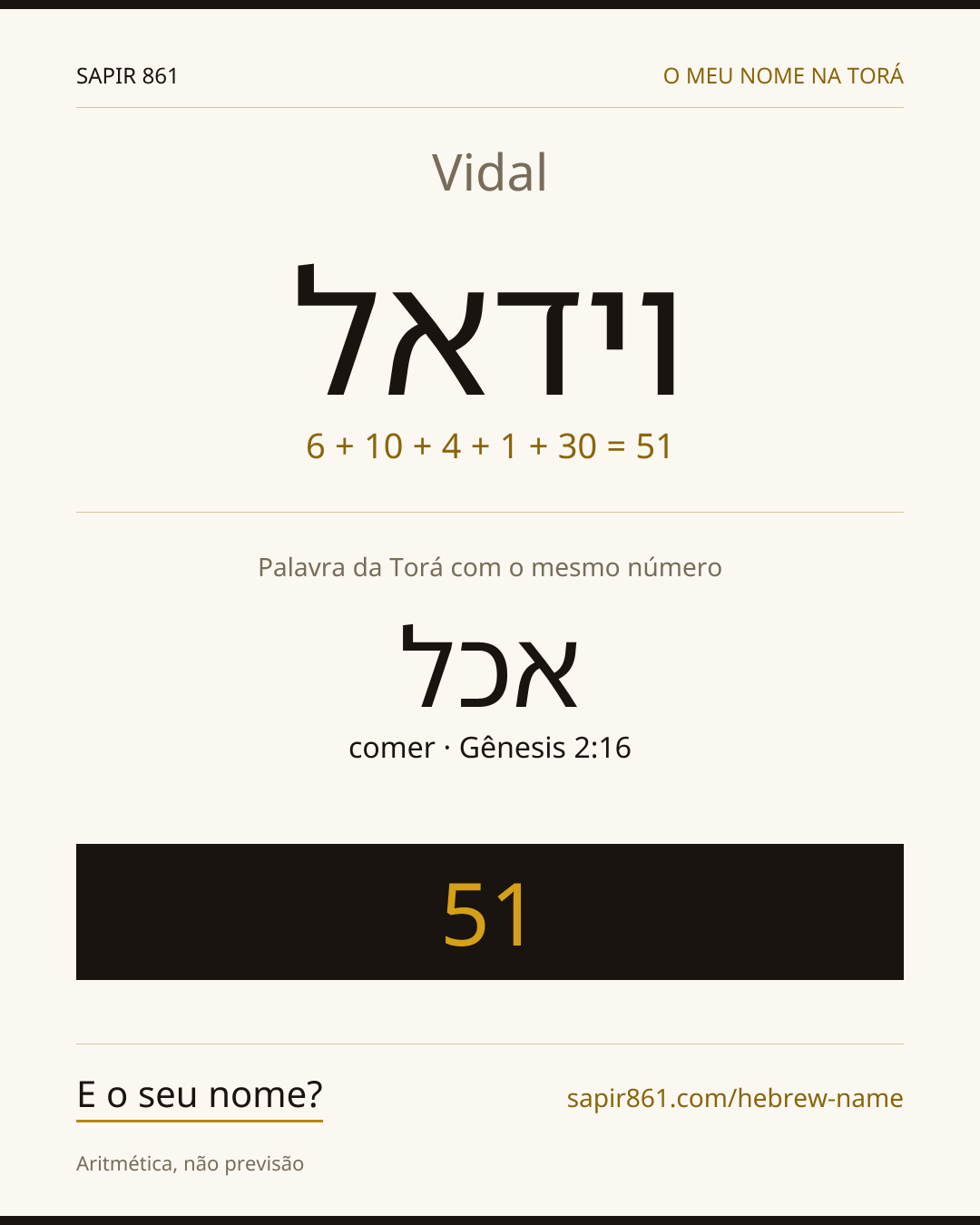 Vidal — וידאל