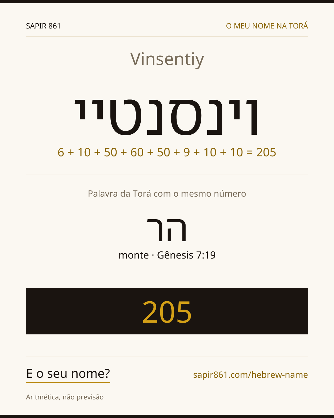 Vinsentiy — וינסנטיי