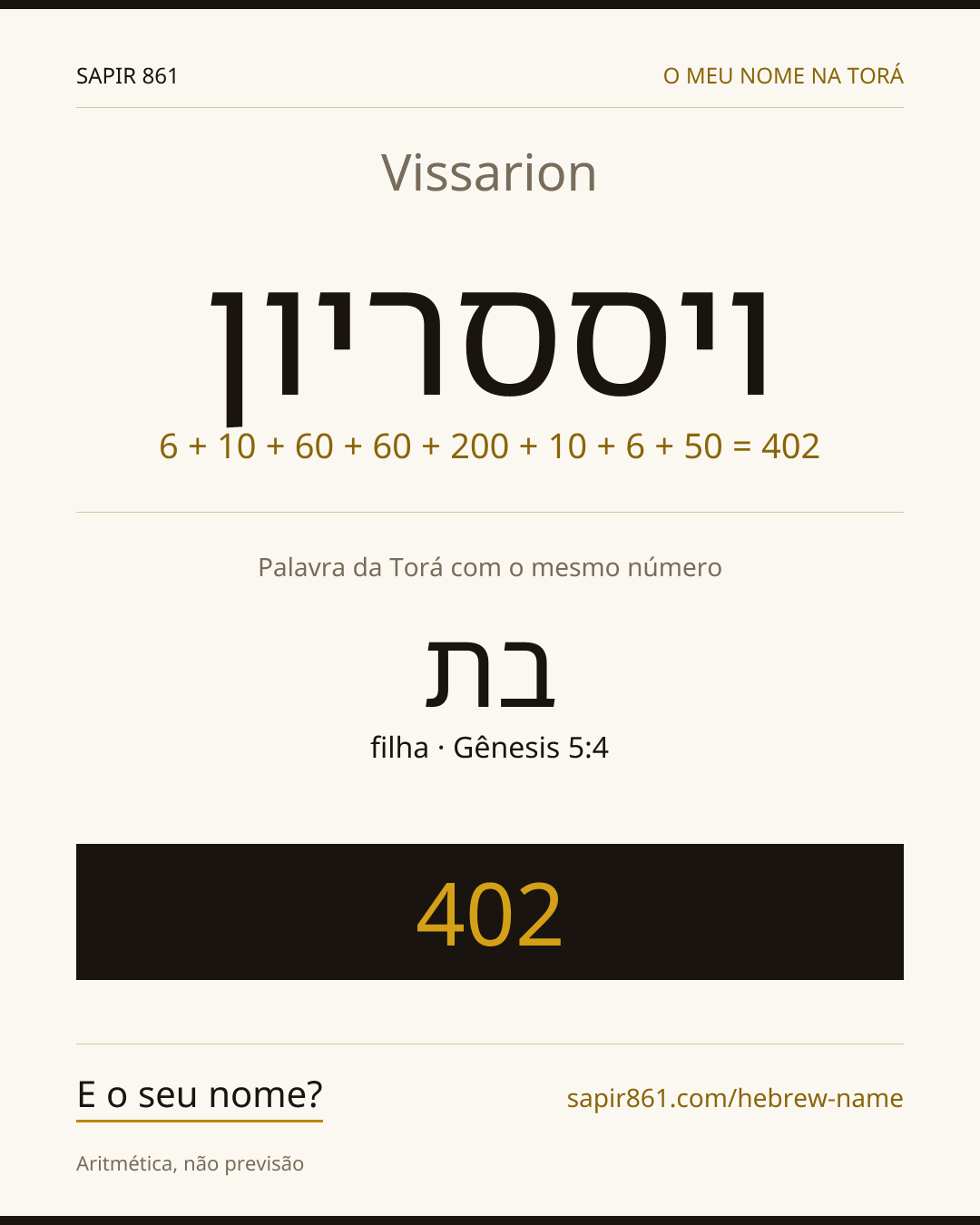 Vissarion — ויססריון