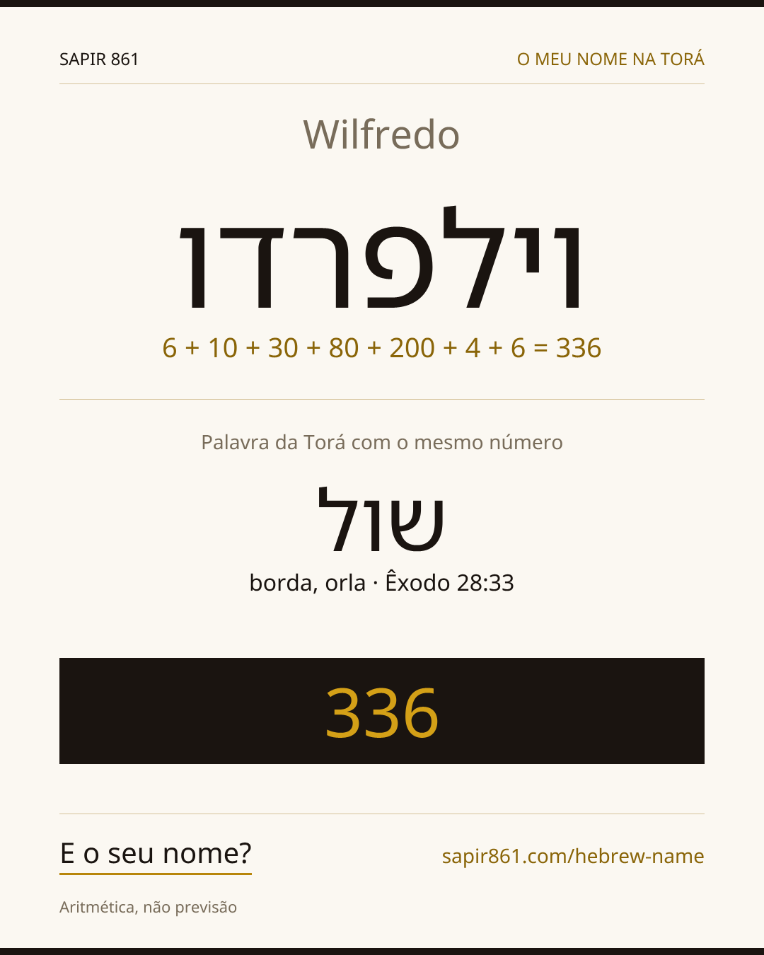 Wilfredo — וילפרדו