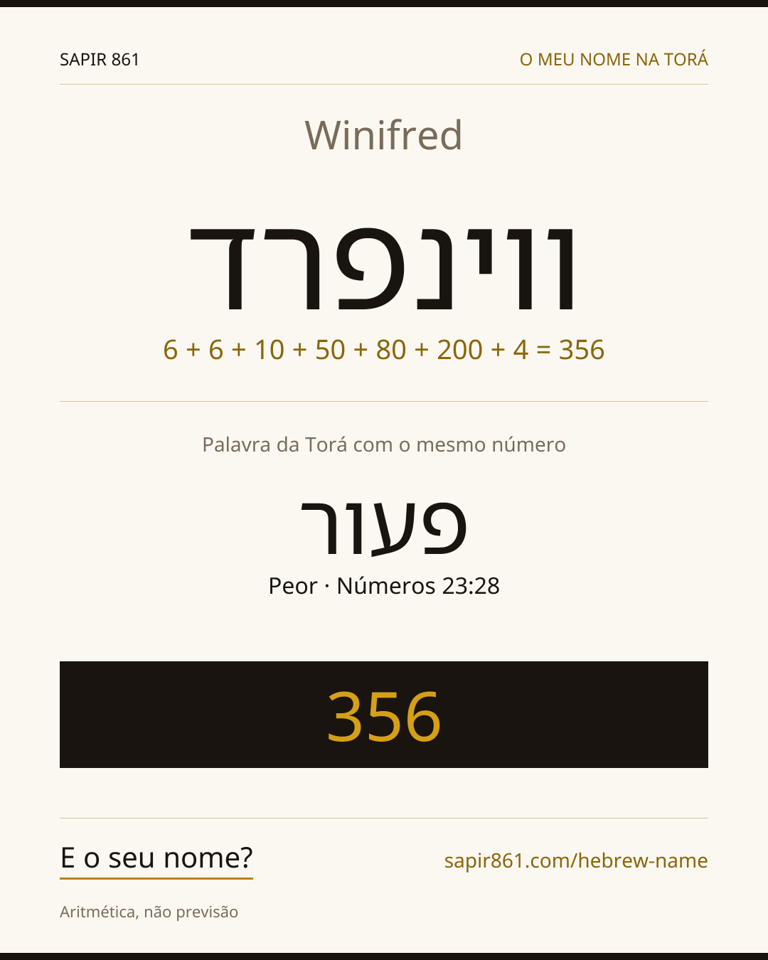 Winifred — ווינפרד