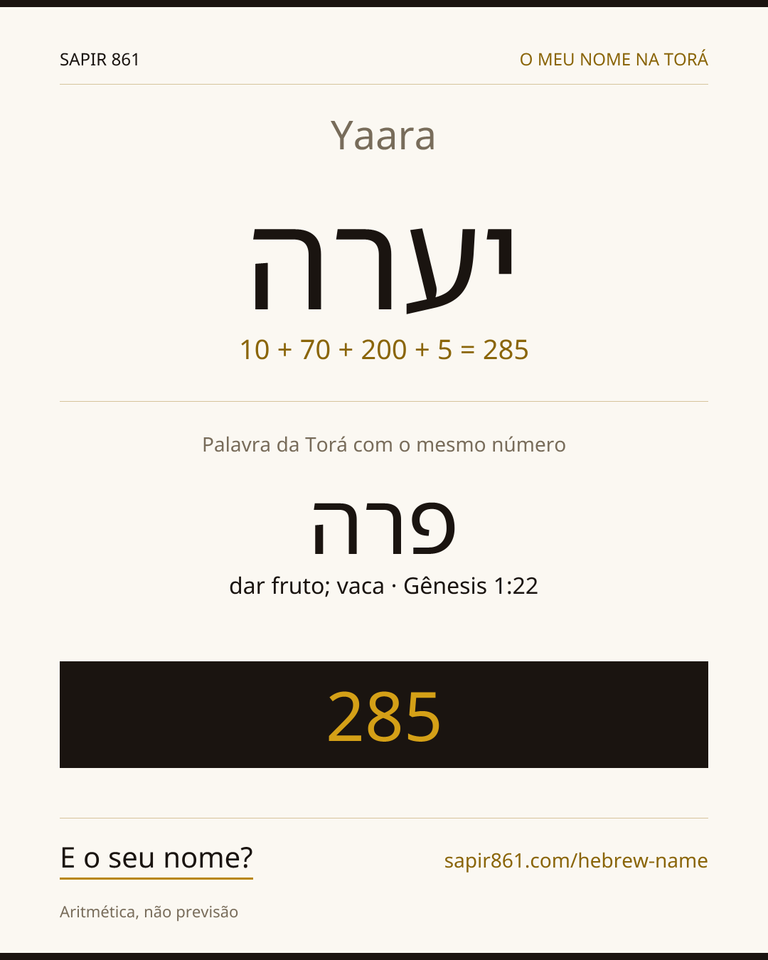 Yaara — יערה