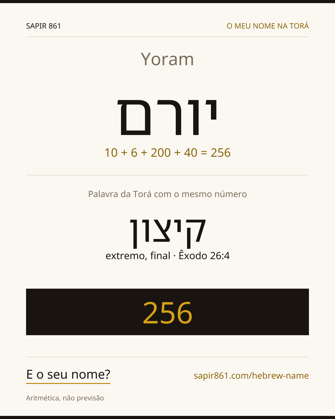 Yoram — יורם