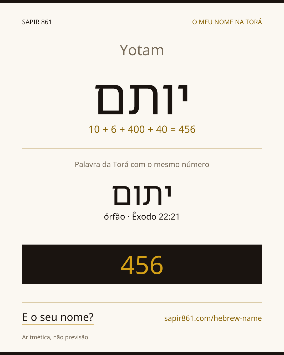 Yotam — יותם