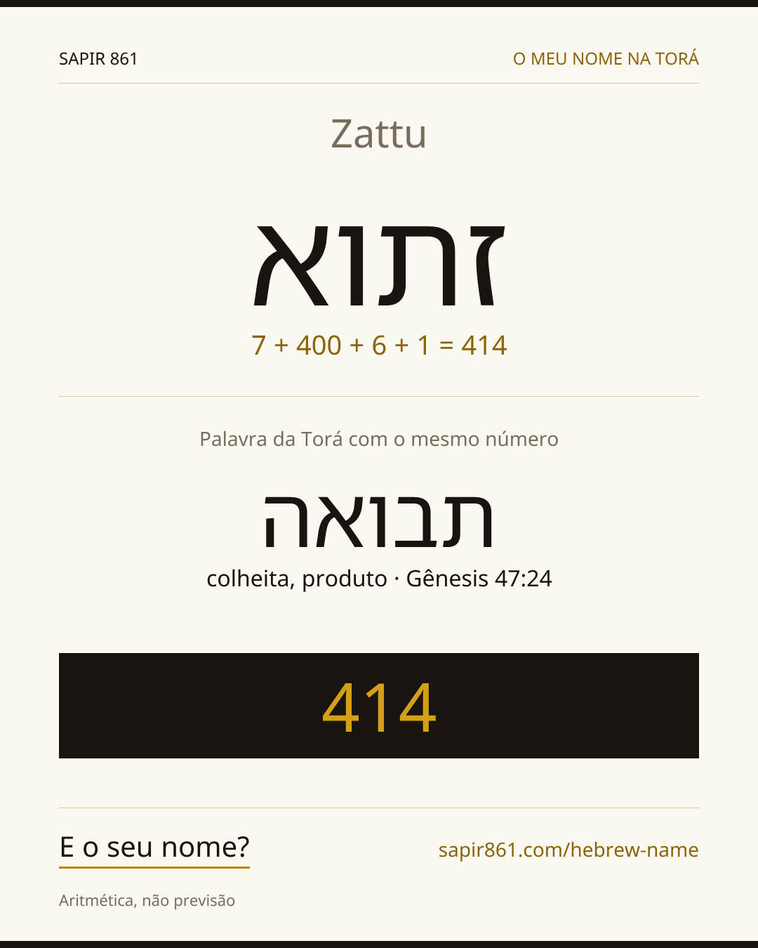 Zattu — זתוא