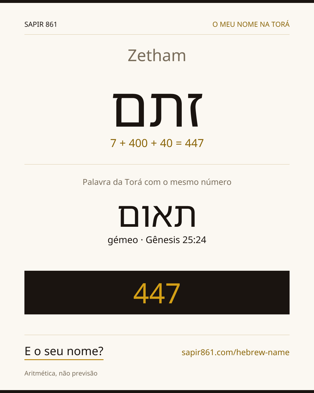 Zetham — זתם