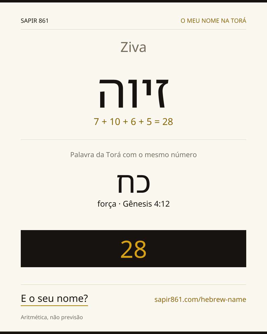Ziva — זיוה