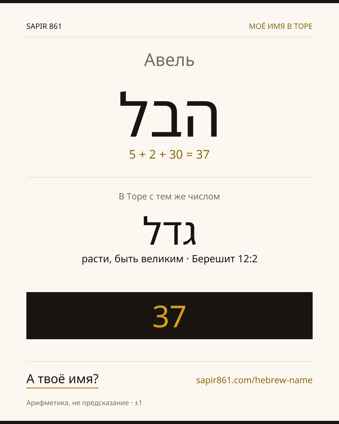 Авель — הבל