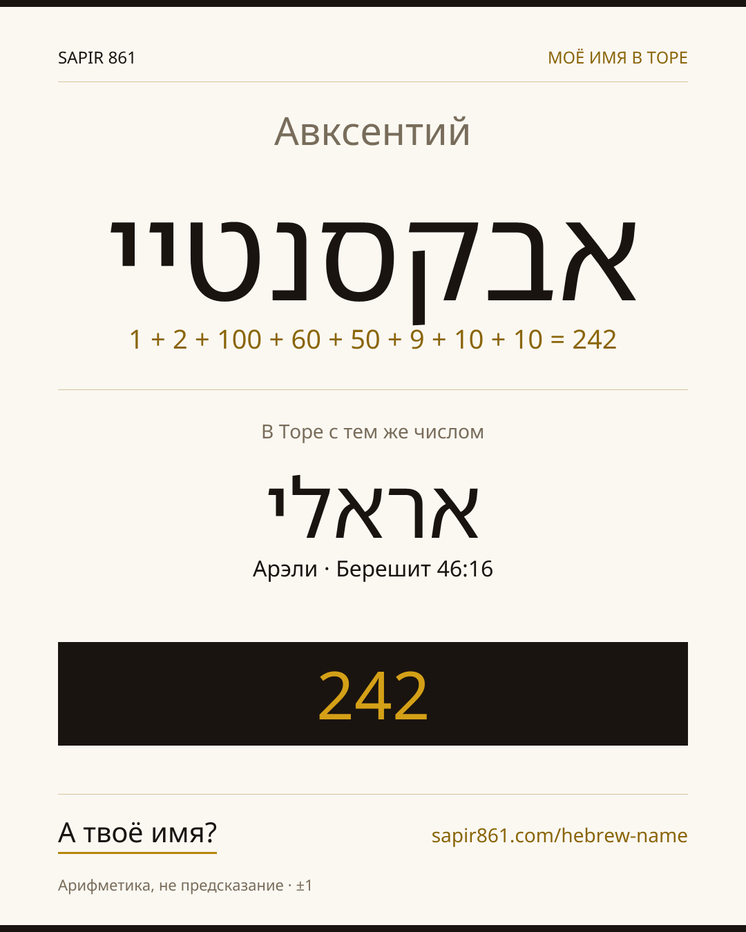 Авксентий — אבקסנטיי