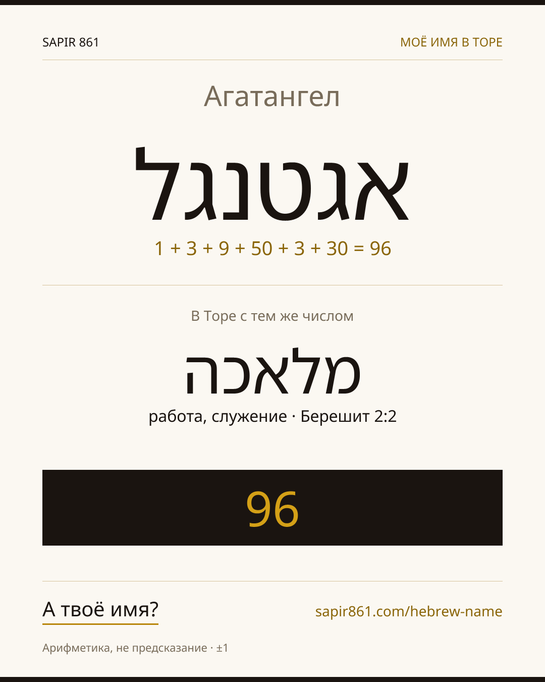 Агатангел — אגטנגל