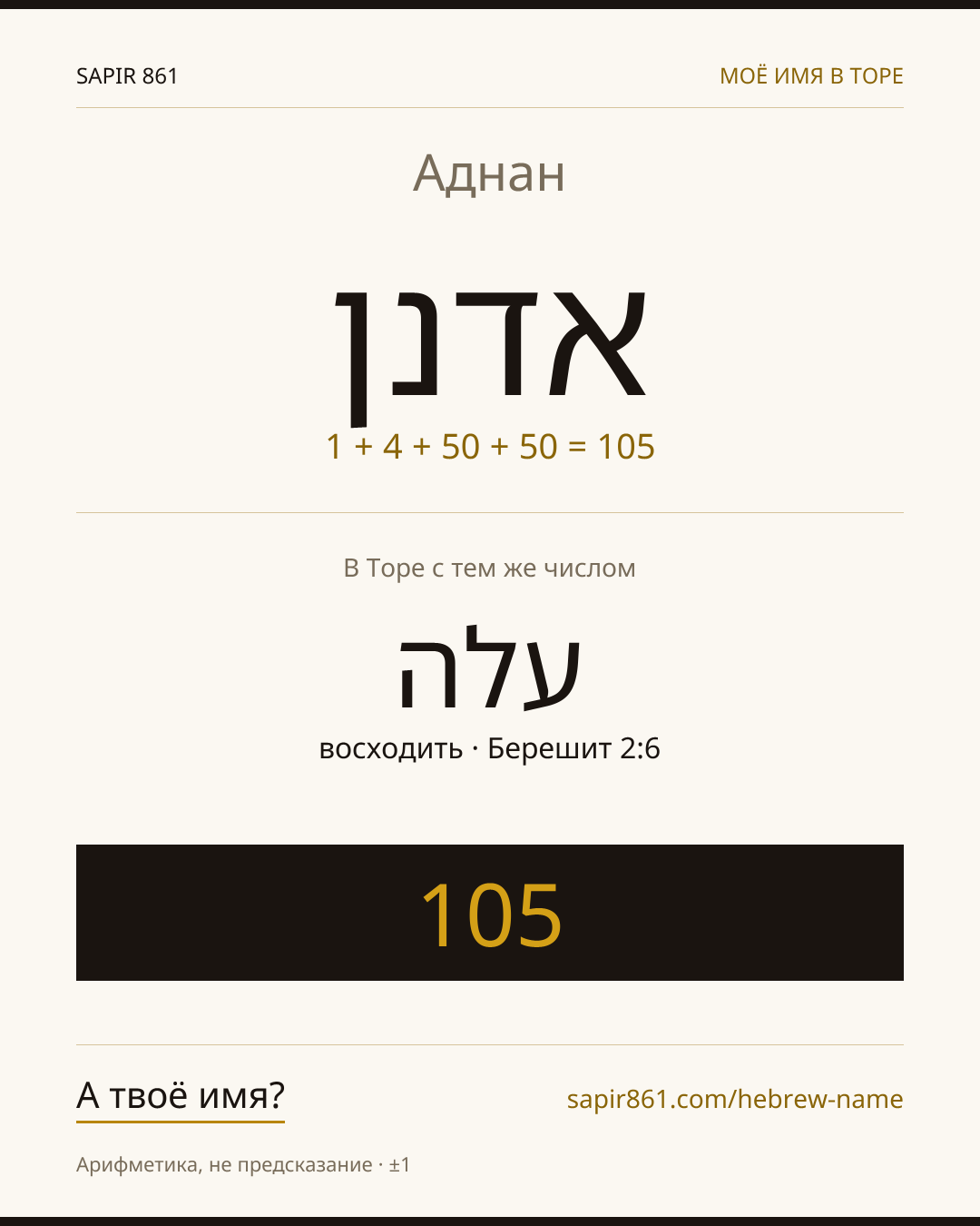 Аднан — אדנן