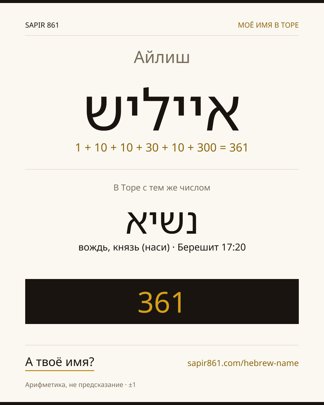 Айлиш — אייליש