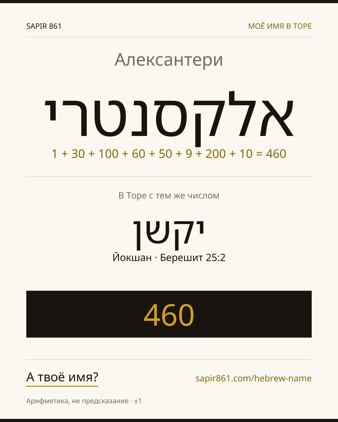 Алексантери — אלקסנטרי