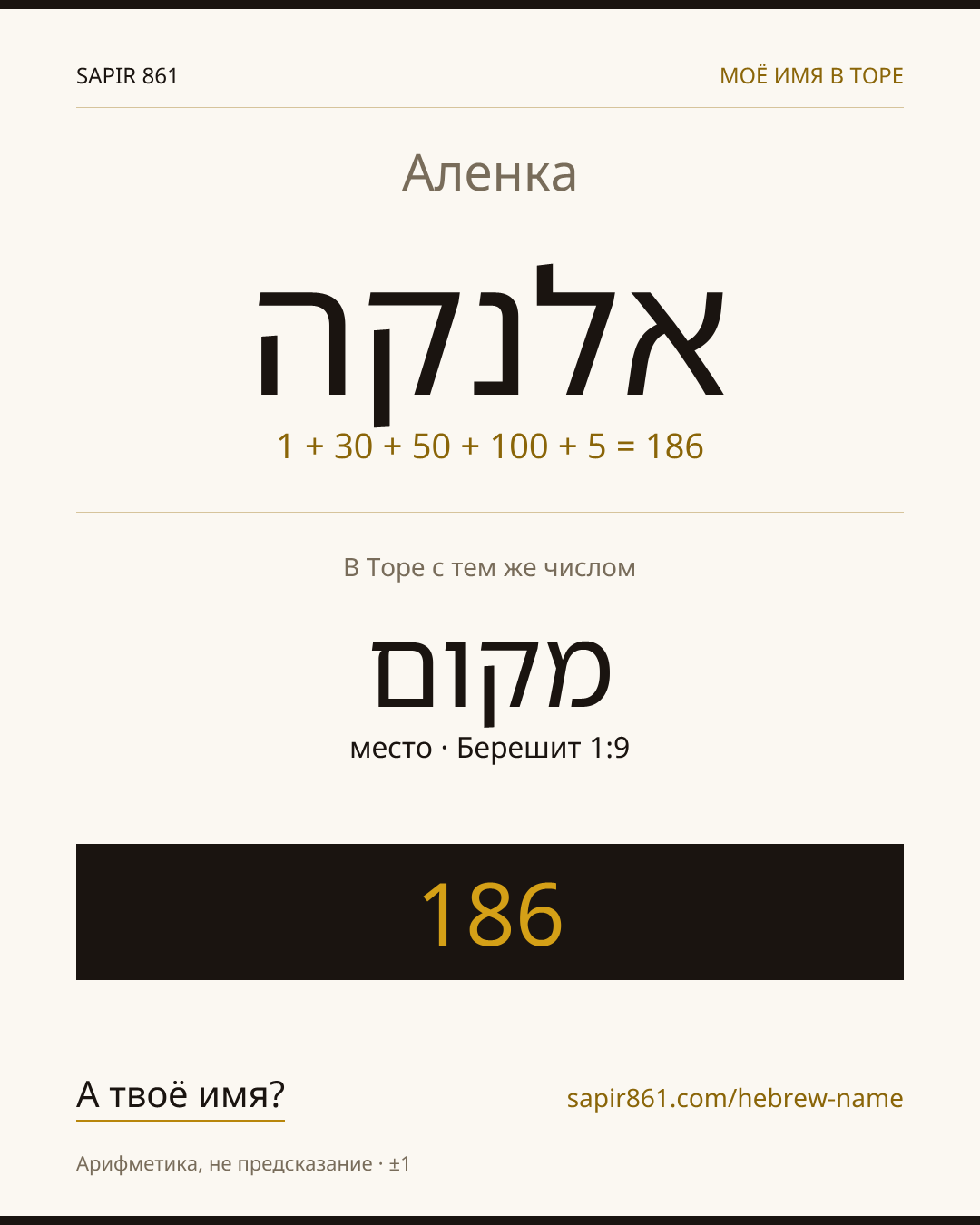Аленка — אלנקה