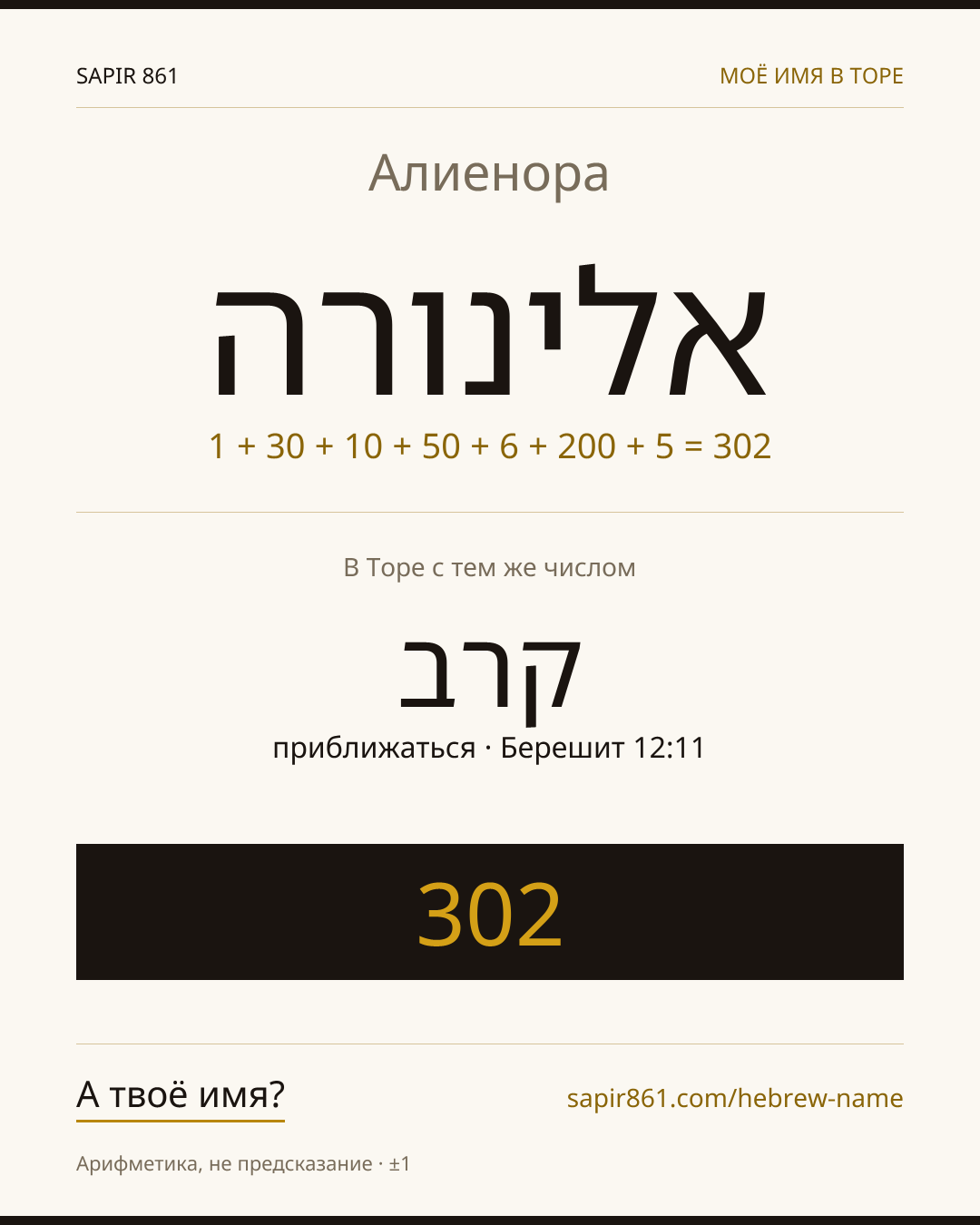 Алиенора — אלינורה