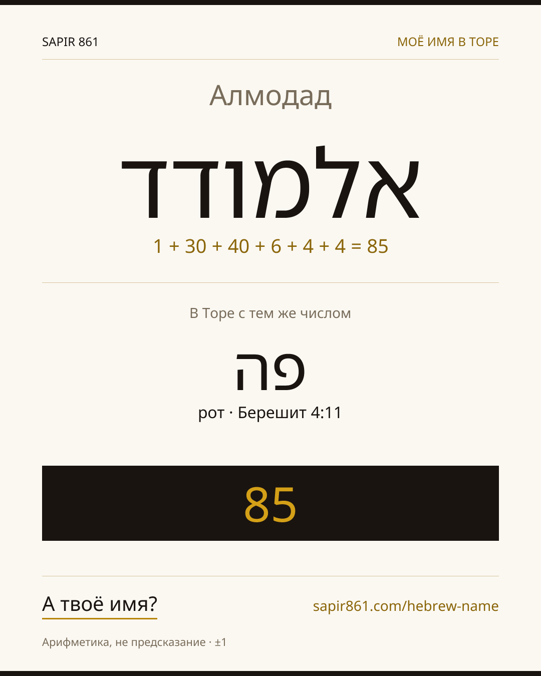 Алмодад — אלמודד