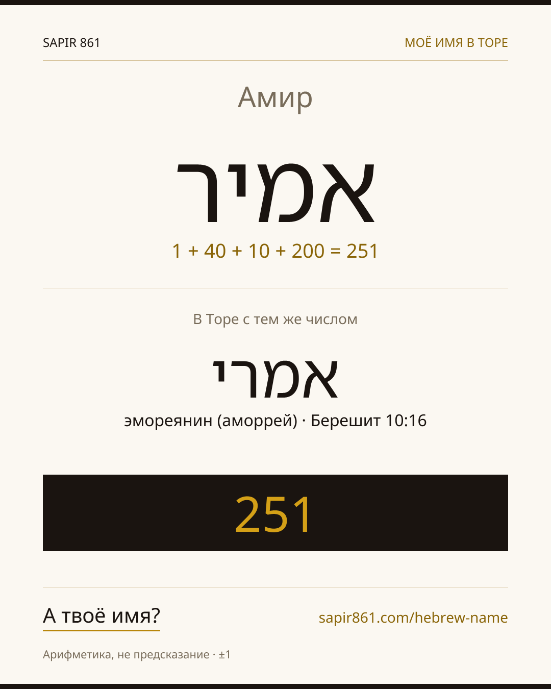 Амир — אמיר