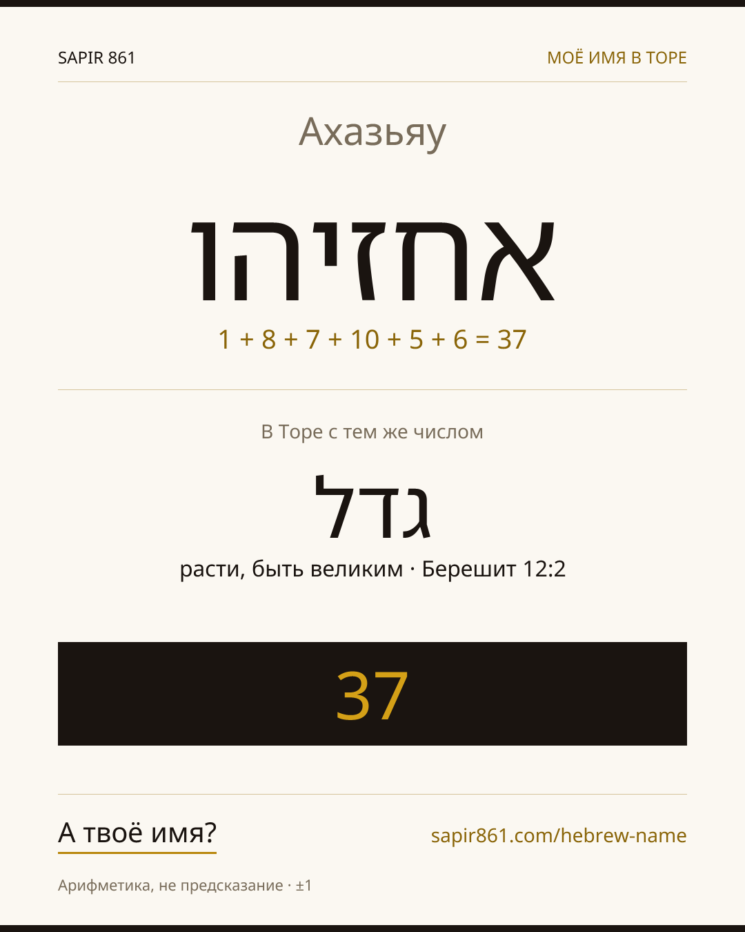 Ахазьяу — אחזיהו