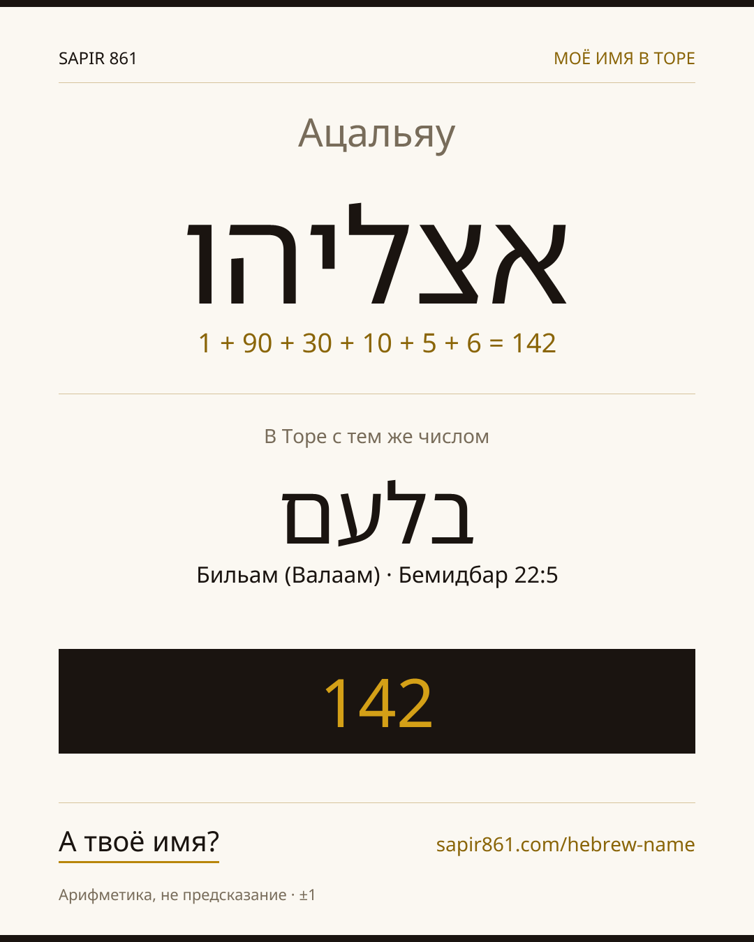 Ацальяу — אצליהו