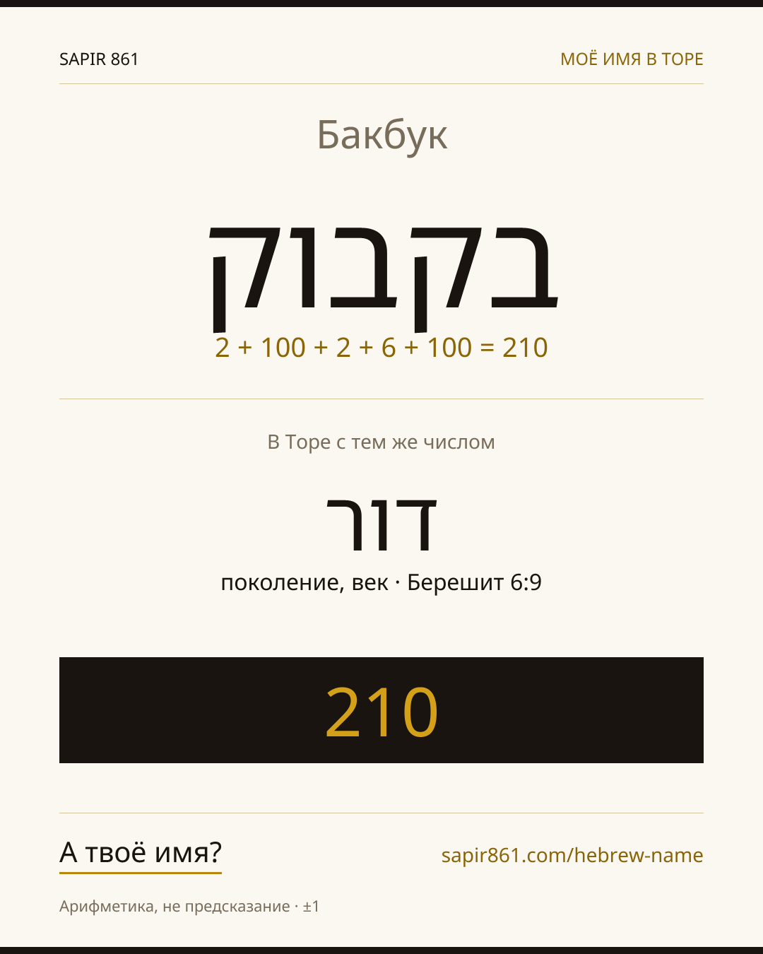 Бакбук — בקבוק