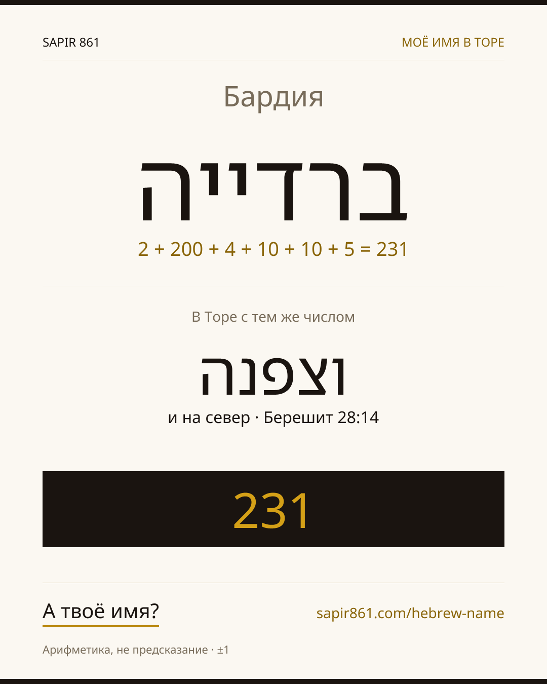 Бардия — ברדייה