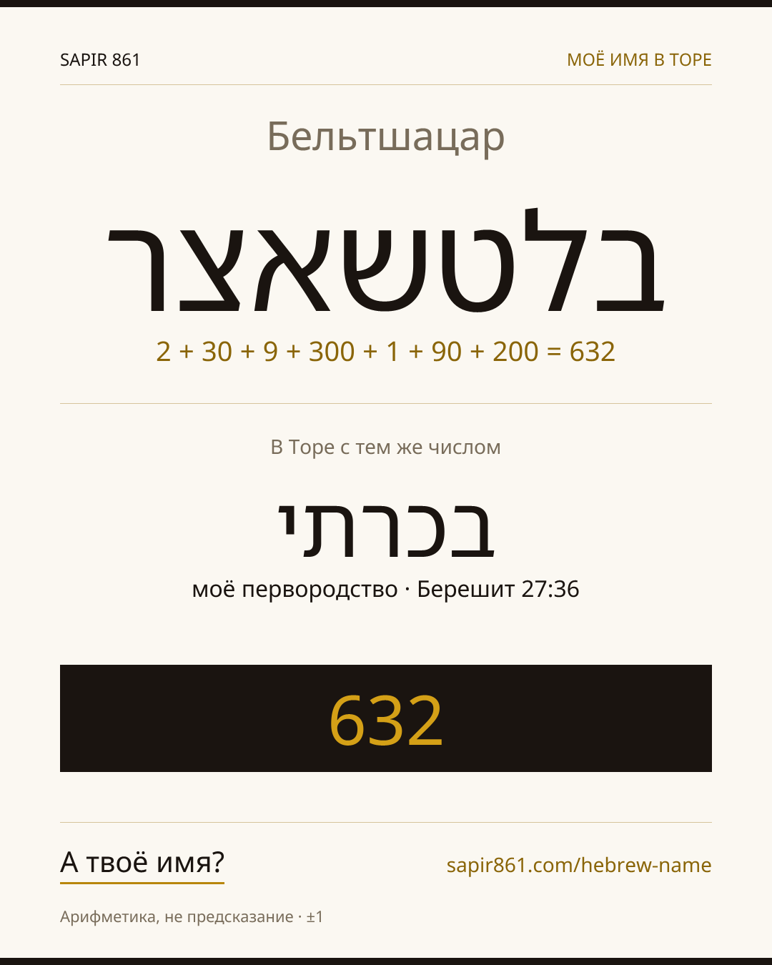 Бельтшацар — בלטשאצר