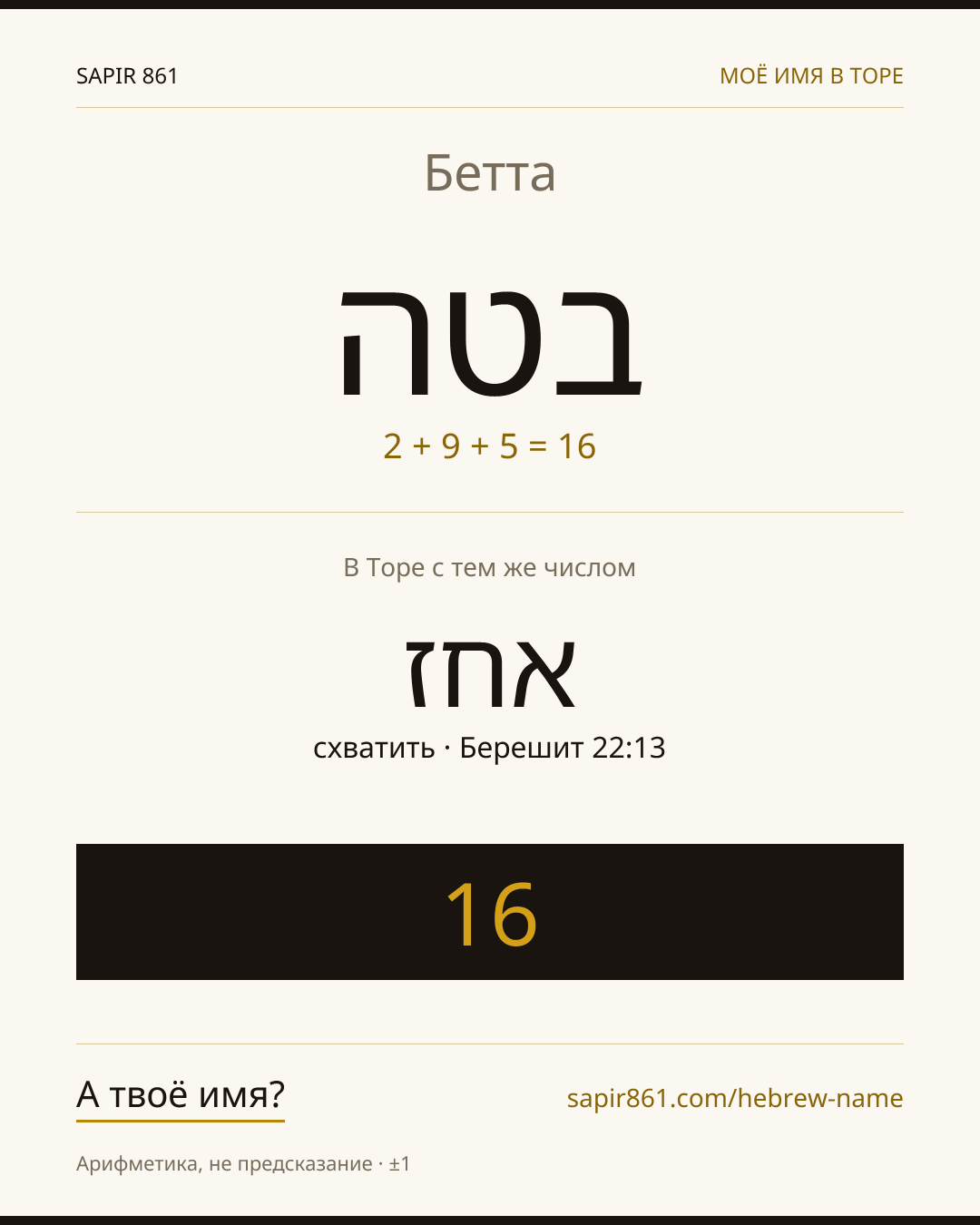 Бетта — בטה