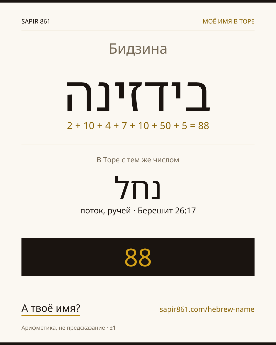 Бидзина — בידזינה