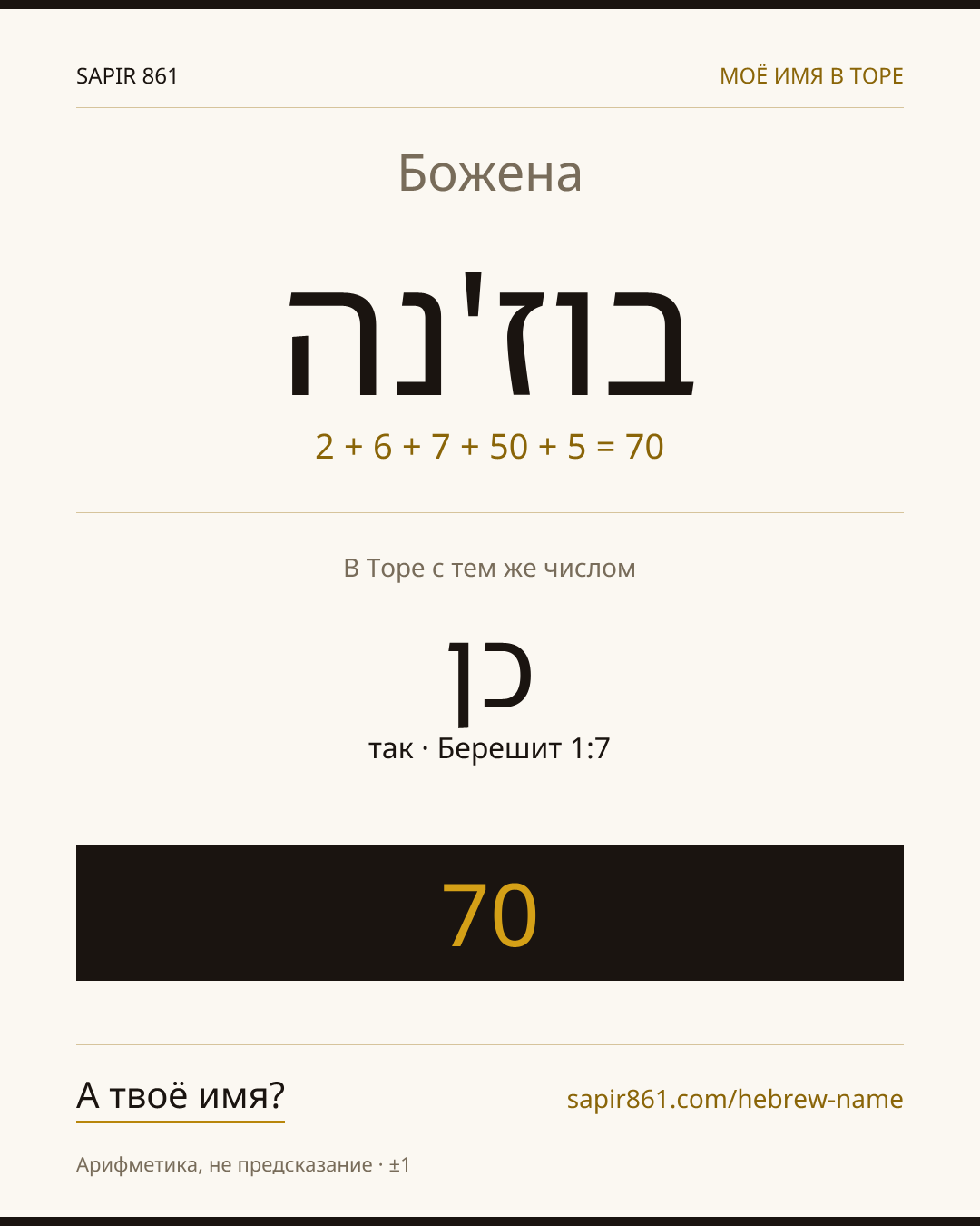 Божена — בוז'נה