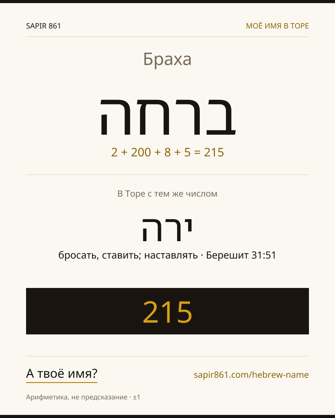 Браха — ברכה