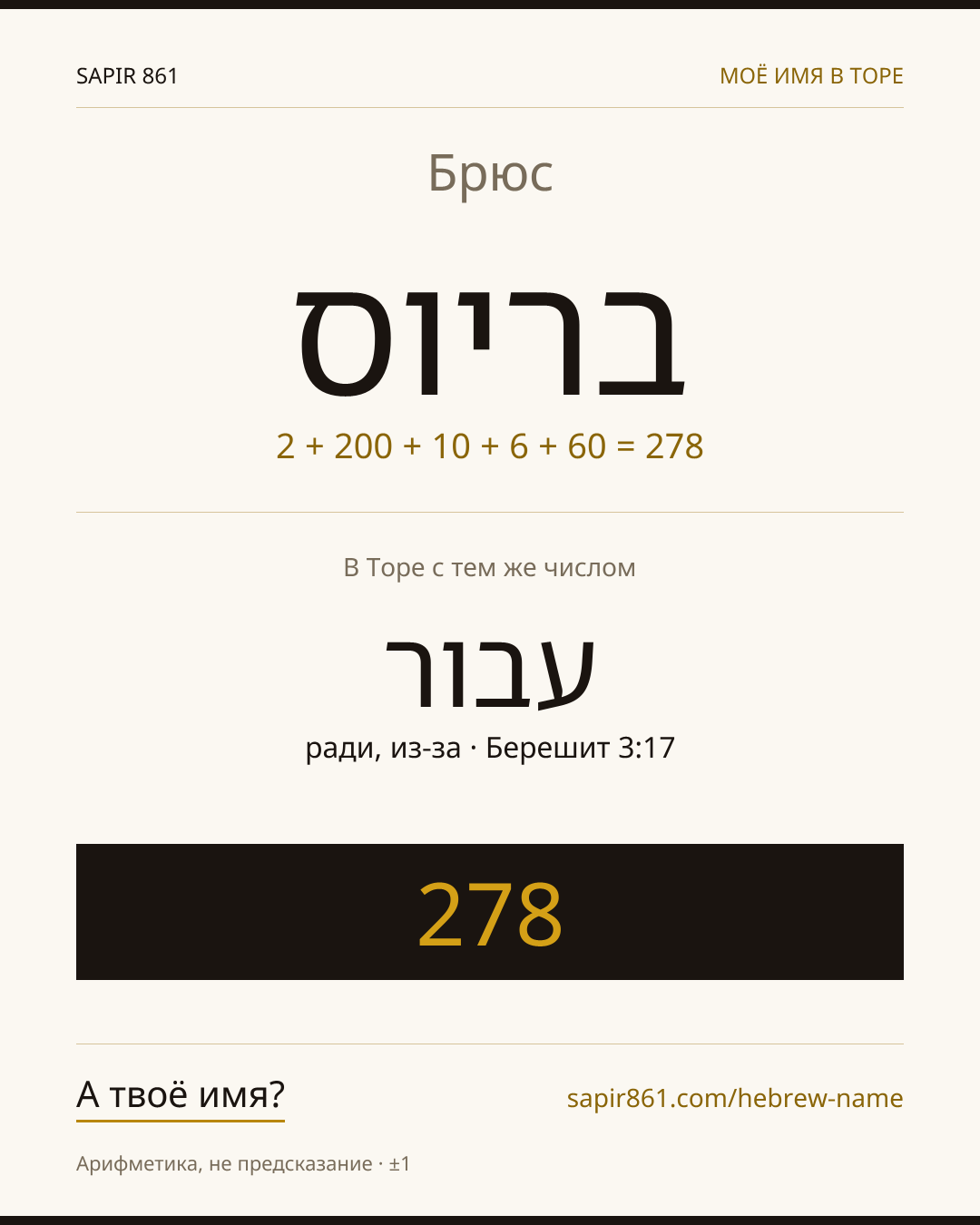 Брюс — בריוס