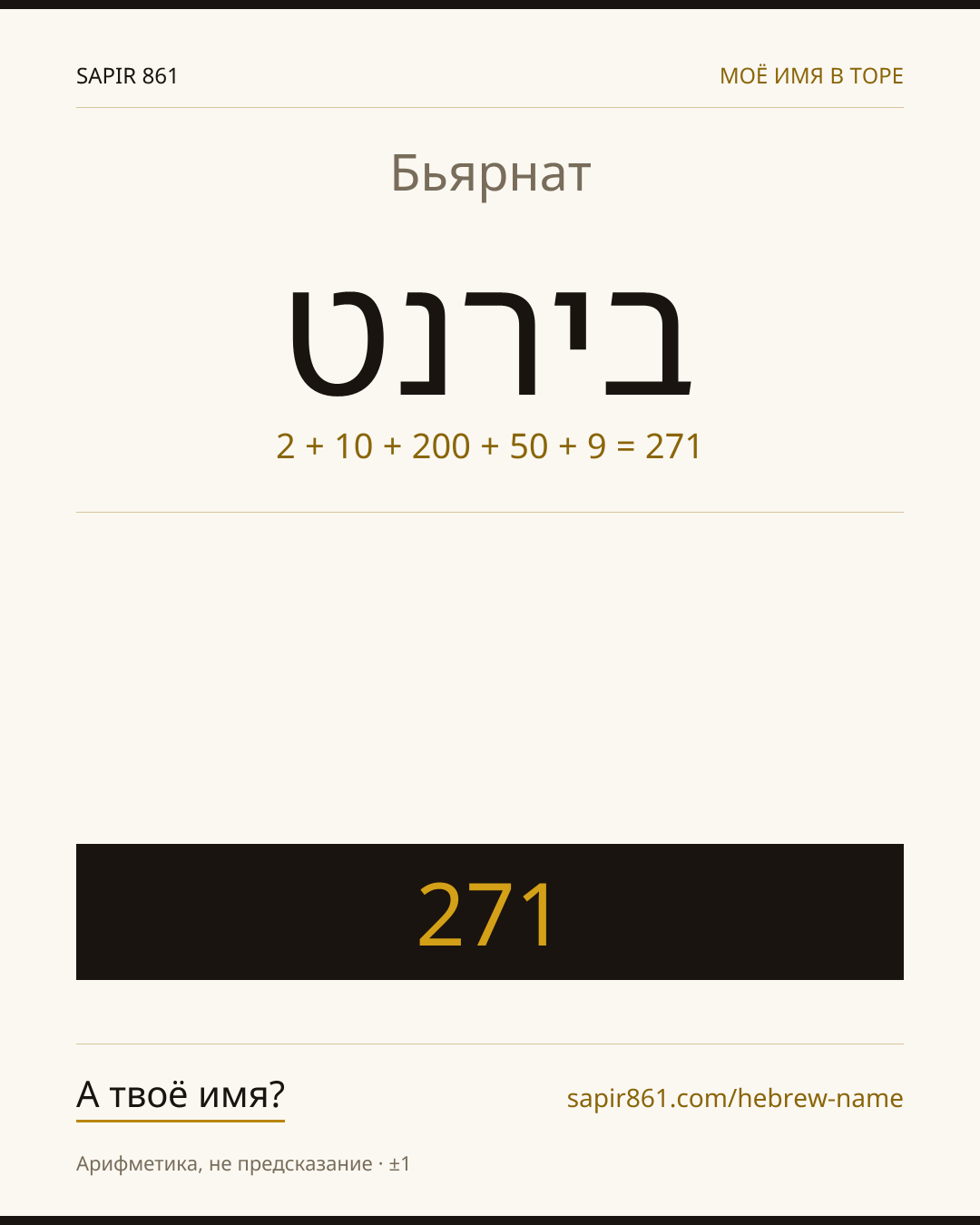 Бьярнат — בירנט