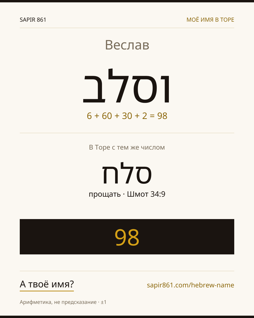 Веслав — וסלב