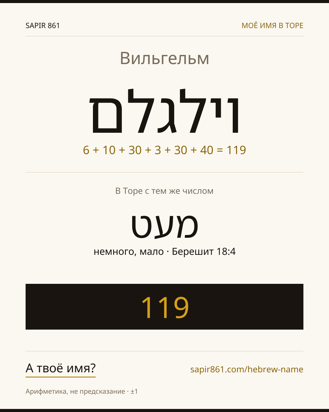 Вильгельм — וילגלם
