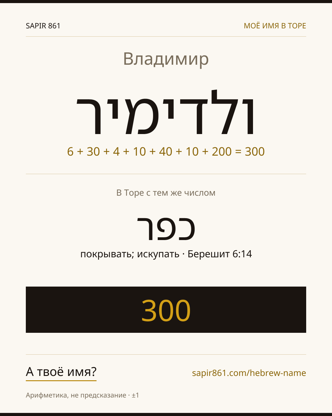 Владимир — ולדימיר