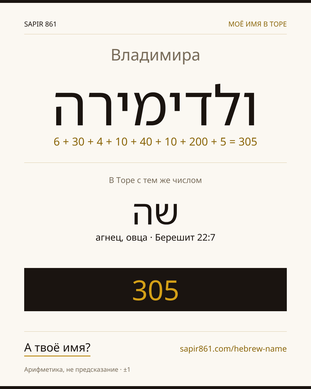 Владимира — ולדימירה