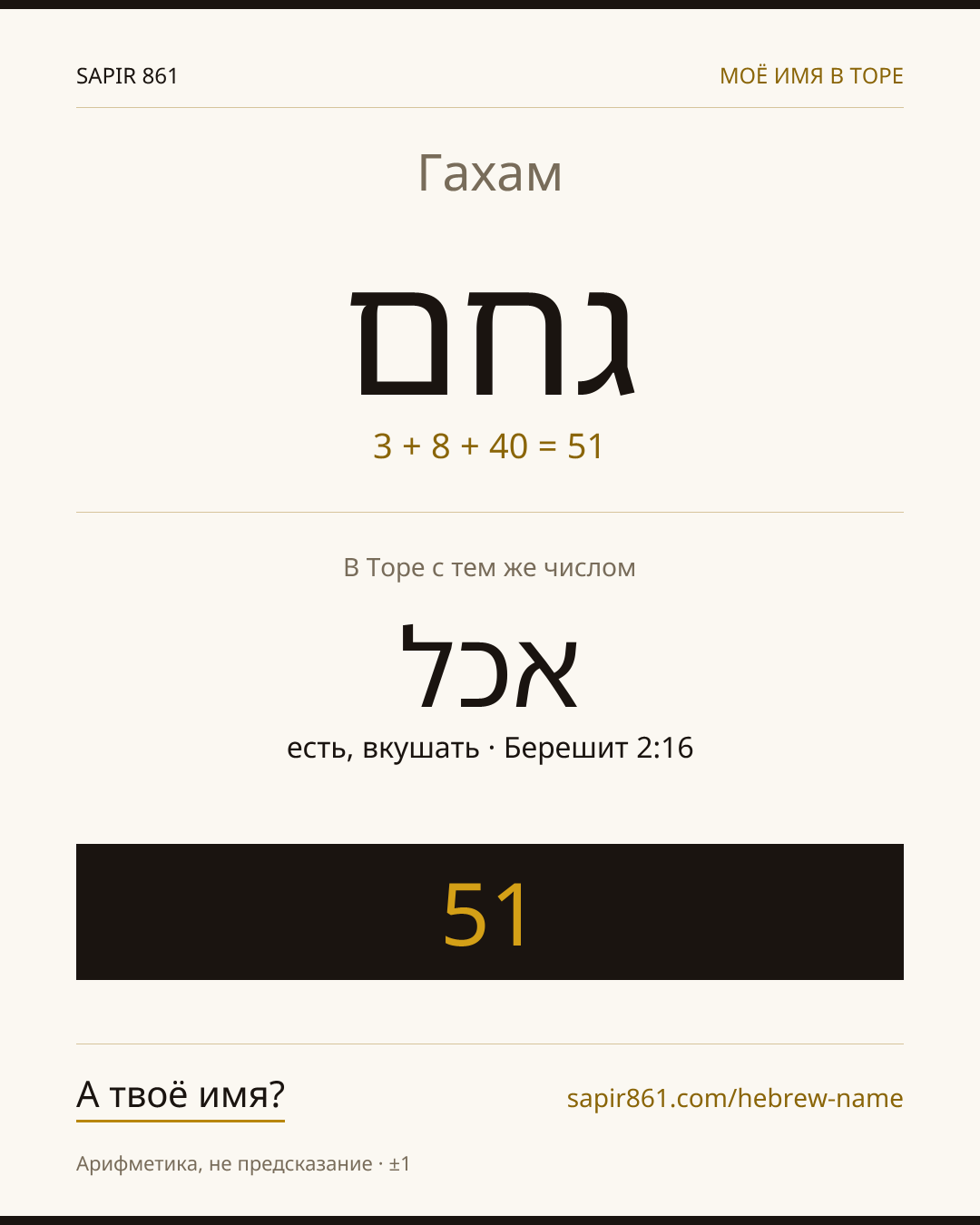 Гахам — גחם