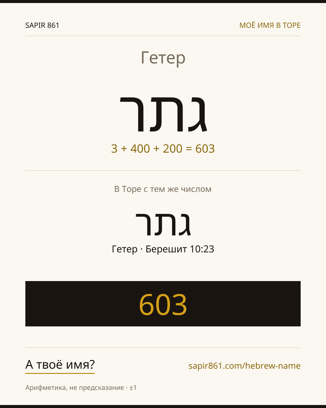Гетер — גתר