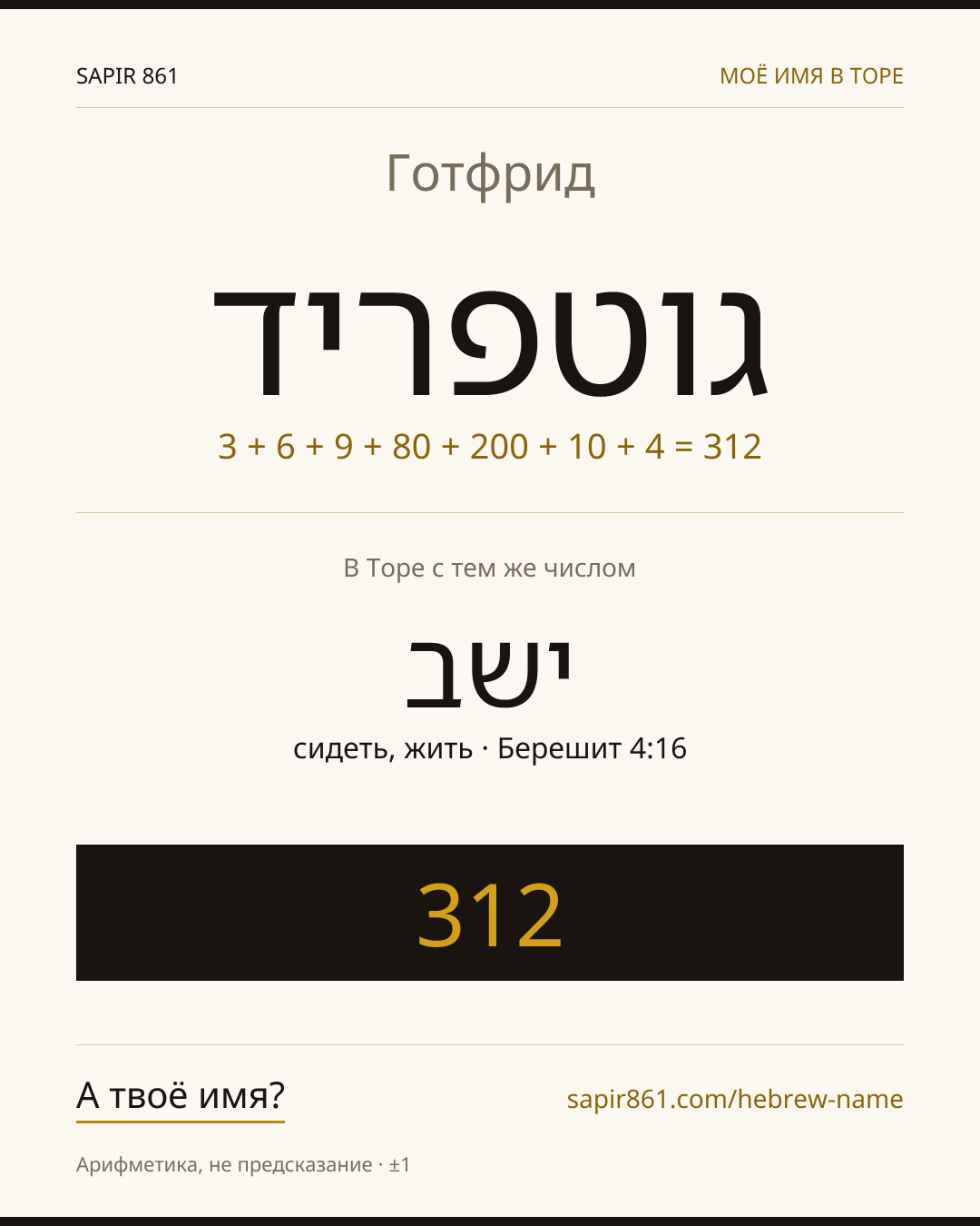 Готфрид — גוטפריד