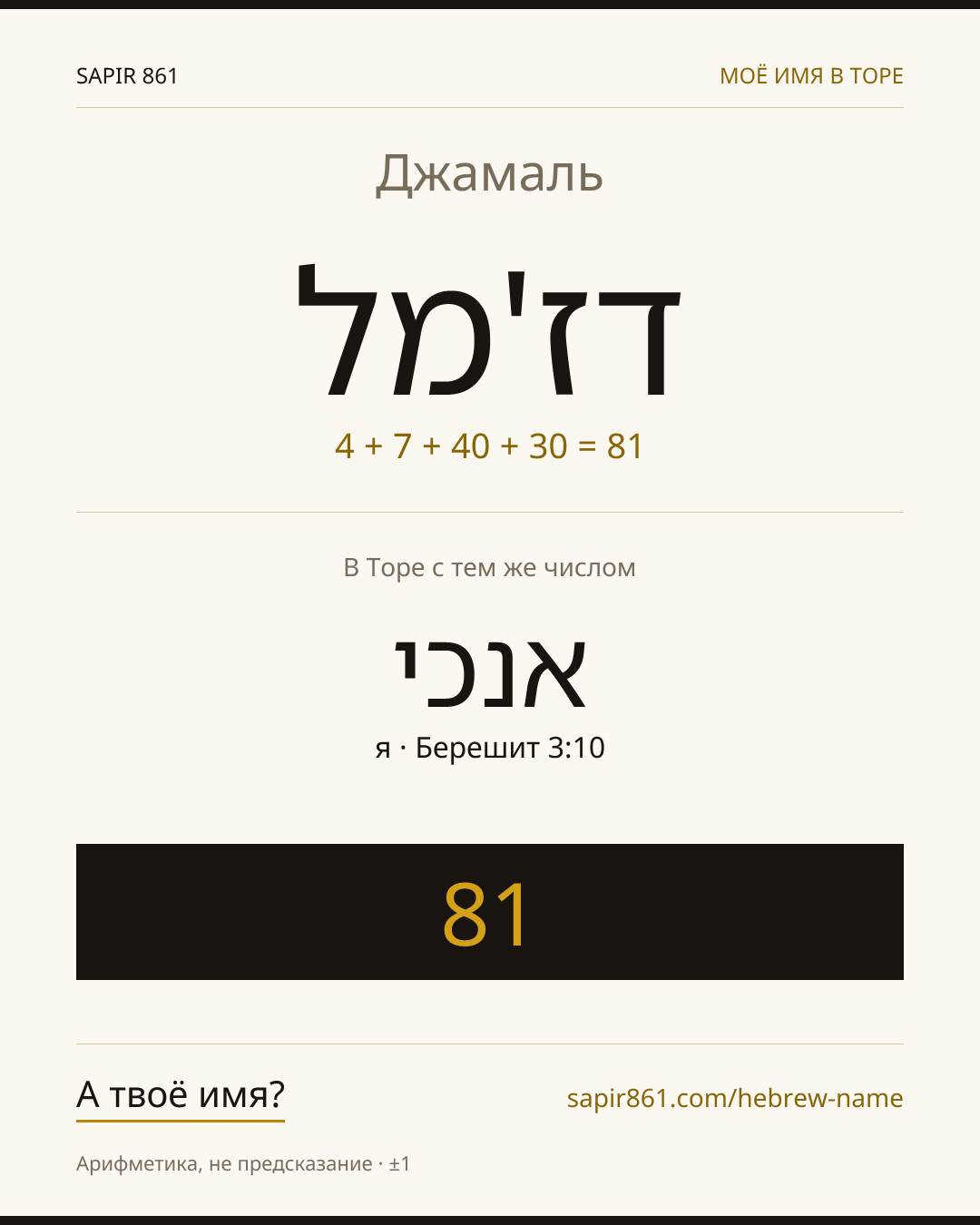 Джамаль — דז'מל