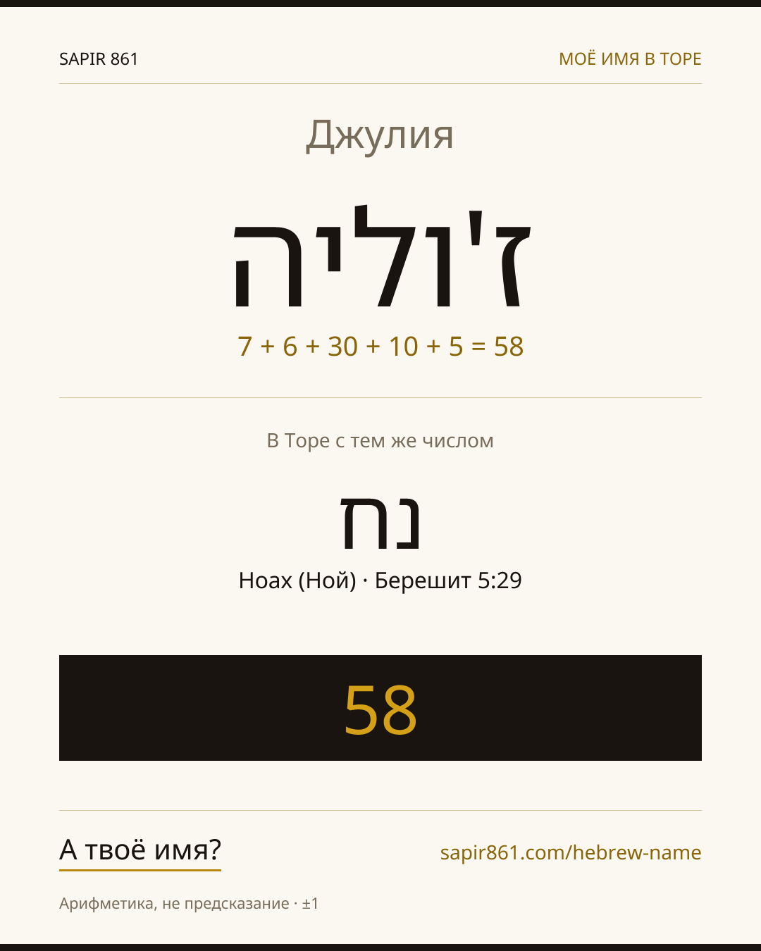 Джулия — ז'וליה