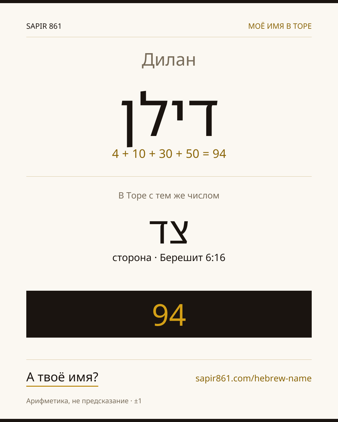 Дилан — דילן