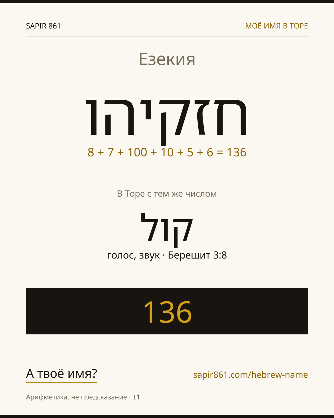 Езекия — חזקיהו