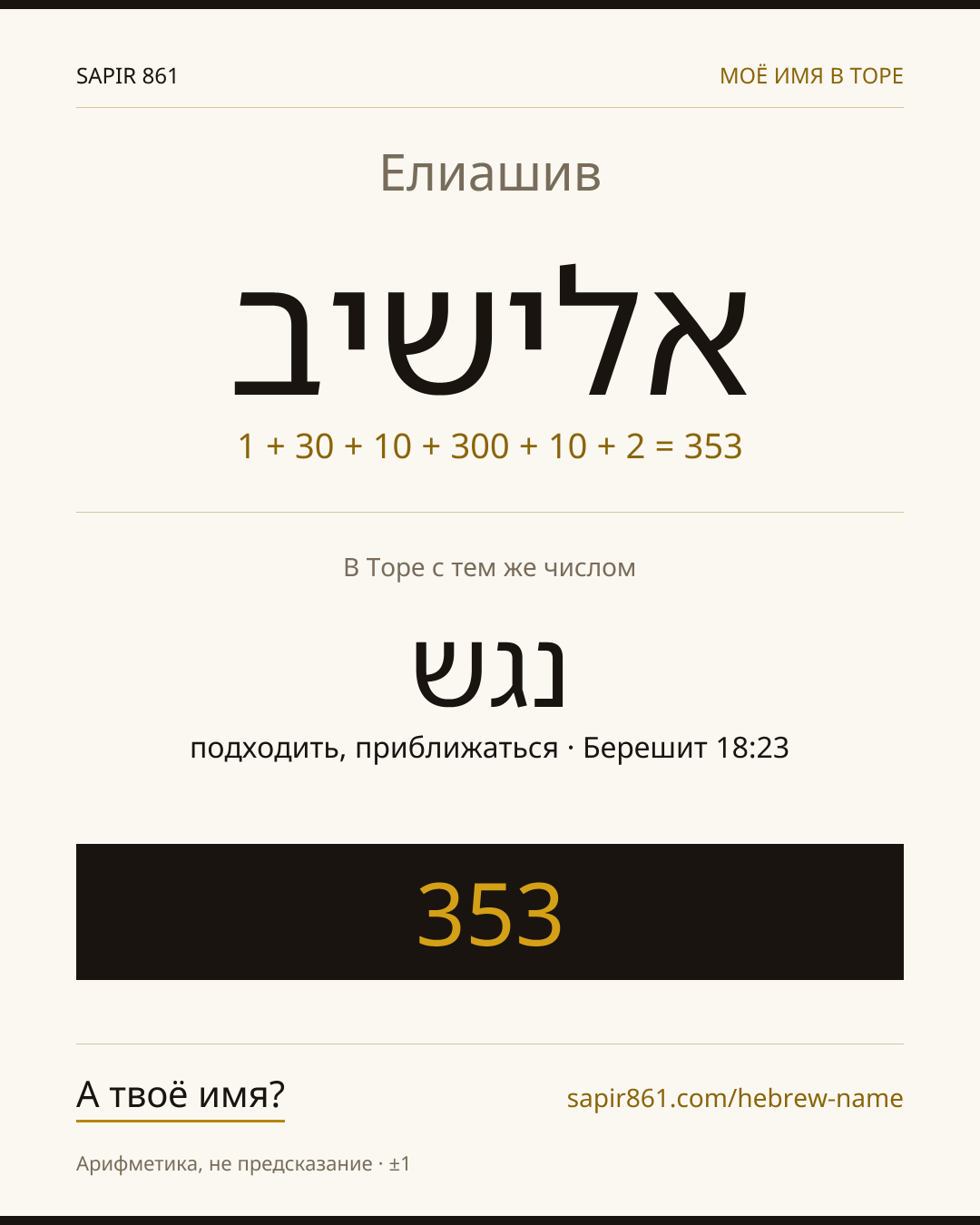 Елиашив — אלישיב