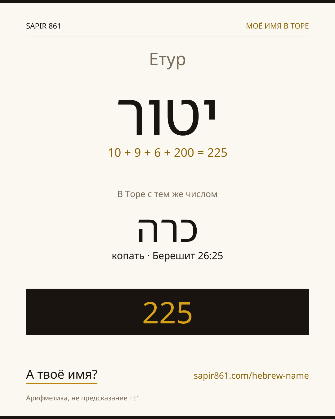 Етур — יטור