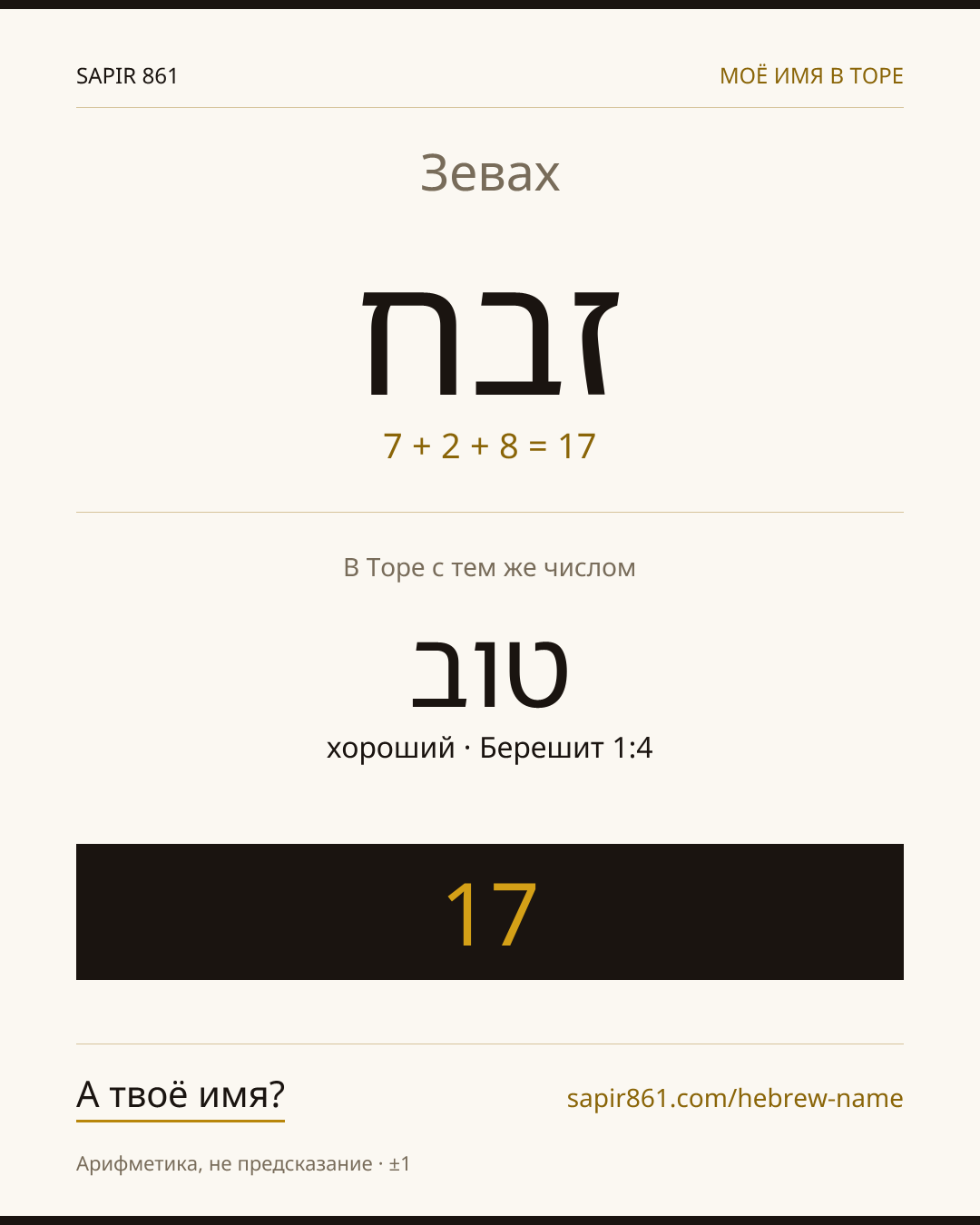Зевах — זבח
